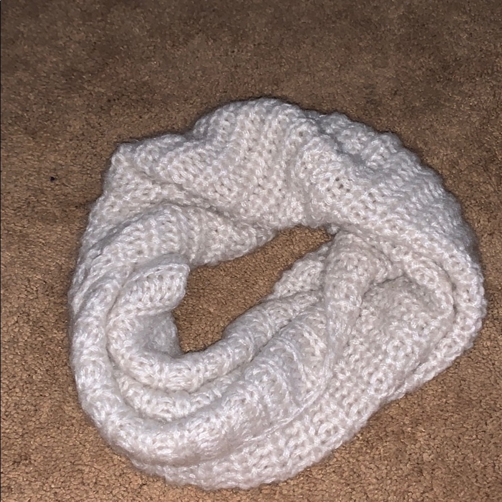 Cream Infinity Scarf